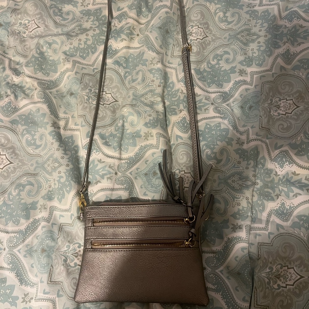 Silver purse